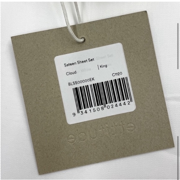 Ettitude Bamboo Lyocell Sheet Set - White (KING) - Picture 7 of 7